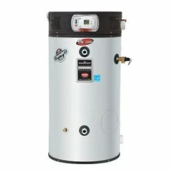 Outlet 😍 Bradford White eF Series® 60 gal. 125000 BTU 125 MBH 120V High Efficiency and Tall Stainless Steel Natural Gas and Propane Commercial Water Heater 👏